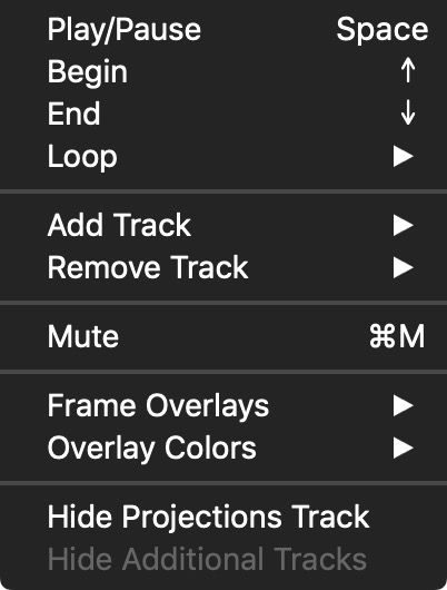 Animation Menu