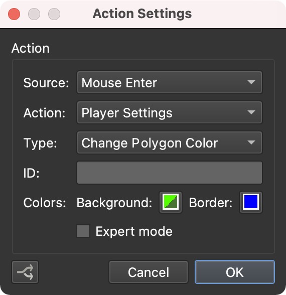 Mouse Enter Action