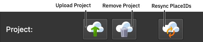 Project Buttons